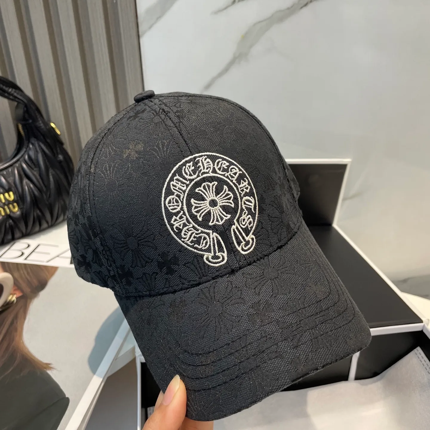 P66 Croxin's new high-quality baseball cap, high-end customized version! The same style as the internet celebrity fashion blogger! Wall crack recommended! Great quality! Head circumference 57cm